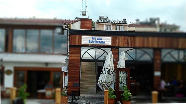 My Way Terrace Hotel Adalar Exterior foto